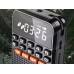 Ραδιόφωνο FM Mini της Rolton T1με Bluetooth 5.0 Speaker και MP3 TF Card Music Player και  LED φακό.